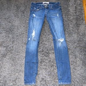 Hollister super skinny jeans